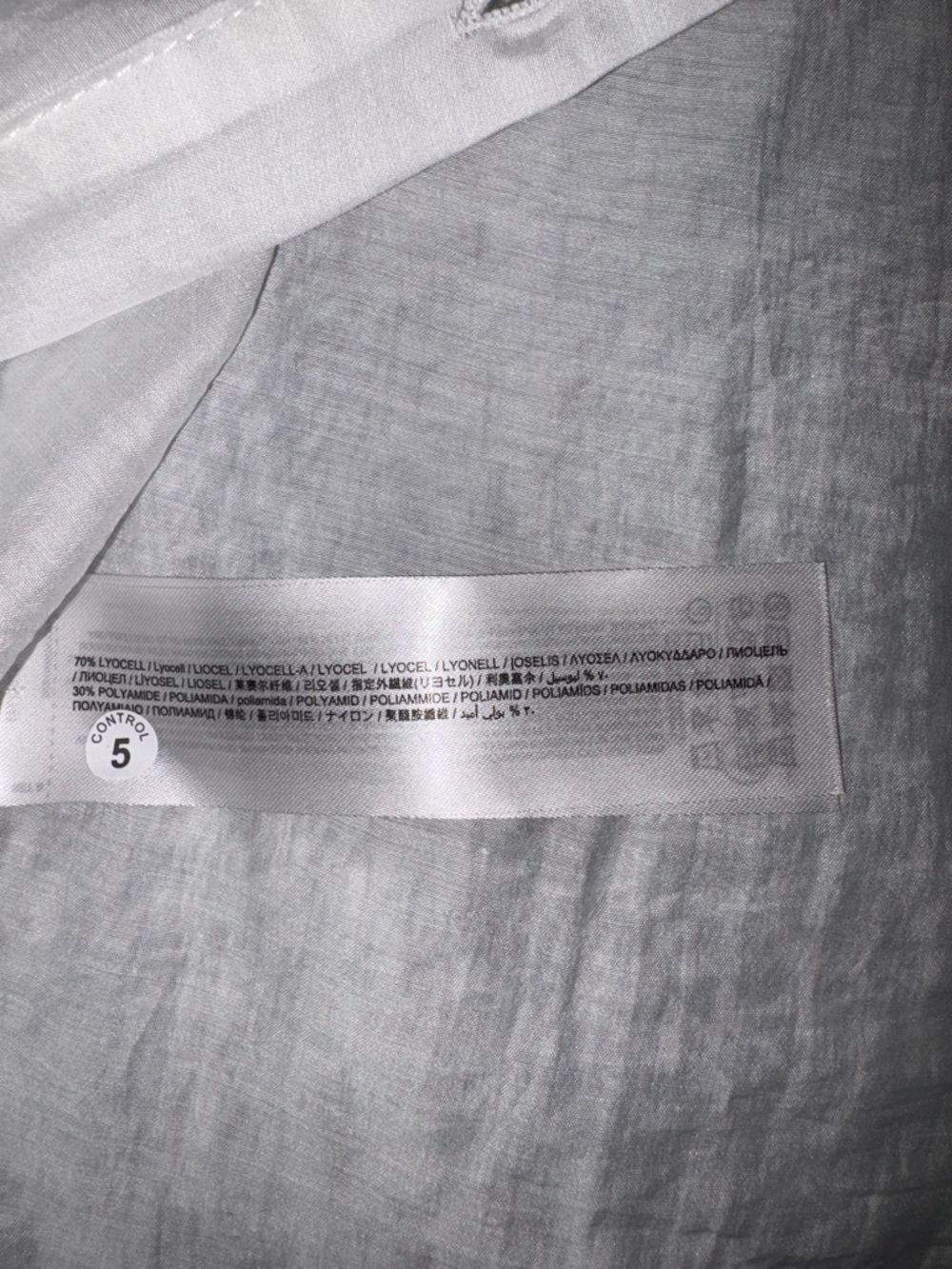 Mango Sheer White Button-Up Blouse - Picture 5 of 5